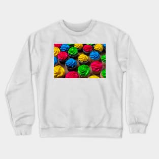 Corlorful Easter Cupcakes Crewneck Sweatshirt